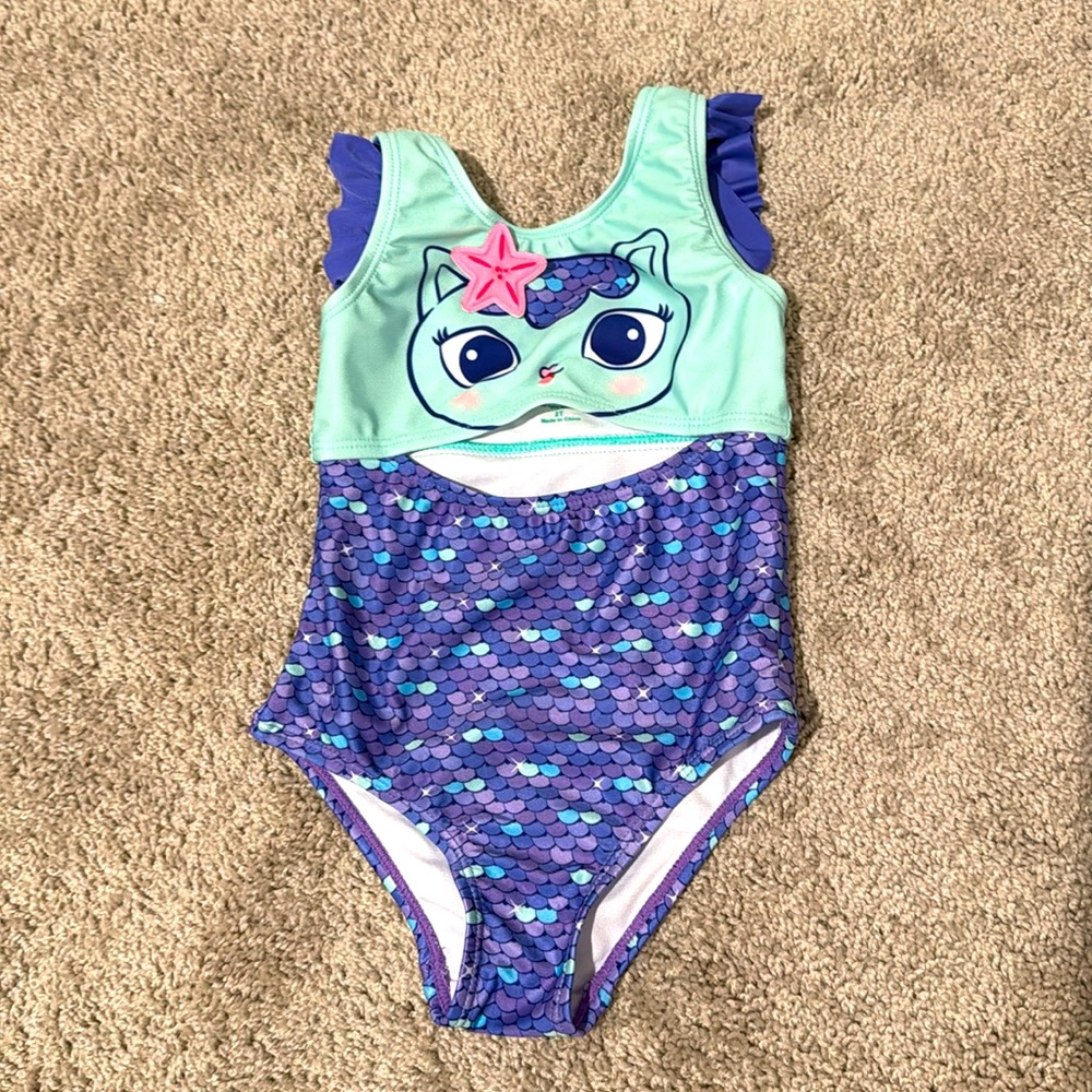 Toddler Bathing Suits 
Sizes 18-24 M and 2T